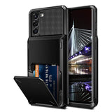 Samsung Galaxy S22 Plus Case with Wallet and Card Holder, Black