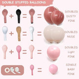 94pcs Blush Pink Balloon Garland Kit for Baby Shower, Wedding, Birthday