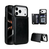 USRIXITECHCompatible with iPhone 17 Pro Max Wallet Case with Card Holder,Slim Wallet Phone Case,PU Leather Kickstand Card Slots Case and Shockproof