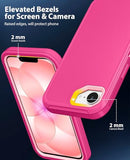 Case for iPhone 17e 5G 2026, Heavy Duty & Rugged Dual-Layer with USB C Port Anti Dust/Scratch Shockproof Protection Phone Cases, Armor Back Cover for