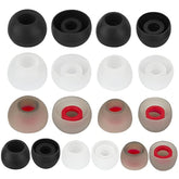 Replacement Earbud Tips Silicone Earbud Covers Ear Tips Fit Most In-Ear Earbuds(Inner Hole 4.5Mm -6Mm) Headphone Rubber Tips Eartips 9 Pairs S M L
