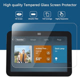 2 Pack Tempered Glass Screen Protector For New Echo Show 8 (3Rd Gen, 2023 Release),-9H Hardness,Ultra Clear Scratch Resistant Anti-Fingerprint