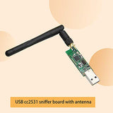 1Pcs Usb Cc2531 Sniffer Board Bluetooth 4.0 Wireless Zigbee Analyzer Module With External Antenna