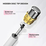 Stylus Pen for Touch Screens, Disc Tip & Magnet Cap Styli Pencil Compatible with iPad pro/iPad 6/7/8/9/iPhone/ Galaxy Tab A7/S7/Fire HD