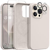 iPhone 14 Pro Case with Magsafe, Screen & Camera Protection, Shockproof Silicone