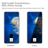 2 Pack Privacy Screen Protector For Samsung Galaxy S21 Fe 5G Anti Spy Private Tempered Glass, Anti-Scratch, Bubble Free
