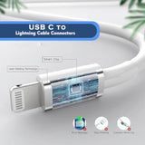 Long Apple Iphone Fast Charger,Fast Charging Iphone 2Pack Pd Type C Wall Charger Fast Charging Apple Adapter 6.6Ft Usb-C To Lightning Cable Apple Chargers For Iphone 14/13/12/Pro/Max/11/Xr/X/8/Se/Ipad