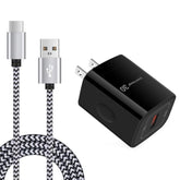 Quick Charge 3.0 Fast Charger For Lg Velvet 5G Wing, Lg Stylo 4 5 6, Lg G5 G6 G7 G8 G8X V20 V30 V40 V50 Thinq, K51 K61 K71 K92