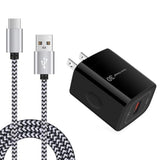 Quick Charge 3.0 Fast Charger For Lg Velvet 5G Wing, Lg Stylo 4 5 6, Lg G5 G6 G7 G8 G8X V20 V30 V40 V50 Thinq, K51 K61 K71 K92