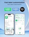 Bluetooth Thermal Label Printer, 4X6 Shipping Label Printer For Small Business, Compatible With Ios, Android, Windows, Mac, Ebay, Shopify, Usps, Ups, Etsy, Black
