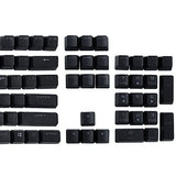 Pbt Double-Shot Full Set 104 Key Keycaps Us Layout Replacement For Corsair K70 Rgb Mk.2 Se Mechanical Keyboard Backlit (Black)
