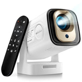 Upgraded Hy260 Pro Mini Projector With Wifi And Bluetooth 5.4, Auto Focus/Keystone,Native 1080P Support For 4K,Air Mouse Remote,Android 11,Built In Apps,35"-150" Screen Video Projector