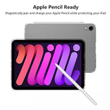 Compatible With Ipad Mini 6 Clear Case, Ultra-Thin Transparent Soft Tpu Back C