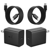 45W Super Fast Charger Type C?Usb C Android Phone Charger Fast Charging Cord With 5Ft Cable For Samsung Galaxy S24/S23 Ultra/S23+/S22 Ultra/S22+/S20 Ultra/Note 10 Plus, Galaxy Tab S8 2 Pack