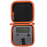 Hard Case Suitable For Makeid E1 Label Maker And Label Printer Tape Rolls And Usb Charging Cable, Waterproof Shockproof Portable Label Machine Protective Case, Case Only, Black