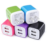 Usb Wall Charger,Charging Block,5Pack 2.1A Wall Plug Power Cube Brick Charger Adapter Compatible With Iphone 16 15 14 13 12 11 Pro Max/Xs/Xr/8/7/6 Plus,Samsung Galaxy S23 S22 S21 S20 A10E A20 A50 A80