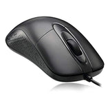 ADESSO iMouse W4 Waterproof Wired Optical Mouse 1000 DPI USB Computer Mouse for Windows Mac IP66 Water Resistant Design