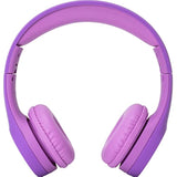 Play+ Kids Headphones With Volume Limiting For Toddlers (Boys/Girls) - Purple