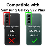 Samsung S22 Plus Case with Screen Protector