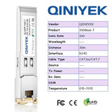 1.25/2.5/5/10G-T Sfp+ To Rj45 Transceiver, Copper Ethernet Module Compatible For Cisco Sfp-10G-T-S, Mikrotik S+Rj10, Ubiquiti Uf-Rj45-10G, Netgear Axm765, Netgear, Tp-Link, Fortinet, 30M,1 Pcs
