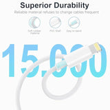 Short Iphone Charger Cord 1Ft, Usb A To Lightning Cable 1 Ft Short Iphone Cable Fast Charging For Iphone 14 13 12 11 Pro Max Xr Xs 8 7 6 Plus Se
