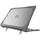 ProCase Protective Case for 15 Inch Surface Laptop 5/4/3, Heavy Duty Slim Hard Shell Cover with Foldable Kickstands for 15" Laptop 2022 2021 2019 Old Version -Grey
