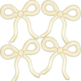 Pink Bow Balloons 20 In Bubble Bobo Balloons With 150 Pcs Mini Ribbon Bows And 10 Big Ribbon Bows Girls Women Bow Birthday Decorations For Bridal Bachelorette Baby Shower Party Supplies -12Pcs