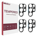 4-Pack Samsung Galaxy S22 Ultra Camera Lens Protector 9H Tempered Glass