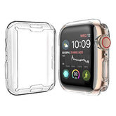 2-Pack Apple Watch 40mm TPU Case with Screen Protector SE/6/5/4 Transparent