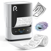 Pm220S Label Maker Machine With Tape, 2 Inch Bluetooth Thermal Label Printer, Portable Sticker Printer For School, Office, Home, Business, Label Maker With 2'' X1.18'' Labels, White