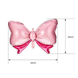 12 Pieces Bow Balloons Mouse Party Decoration Bowtie Pink Balloon Jumb