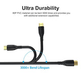4K Hdmi Cable 100Ft Ultra High Speed Hdmi 2.0 Cord 4K@60Hz 18Gbps, Gold Plated
