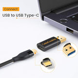 CableCreation USB C to A Adapter - 5Gbps USB 3.1 for Laptops, Logitech StreamCam, VR Link, Charging