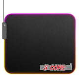 Rgb Gaming Mouse Pad Medium 11.8 X 9.8 Inch 12 Led Lighting Modes Desk Mouse Mat Non-Slip Rubber Base Waterproof Durable Mousepad For Gaming Sensors Designed For Maximum Control Mp 300 Rgb