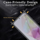 Privacy Screen Protector For Samsung Galaxy A35 5G, Shatterproof Tempered Glass Accessories, Anti Spy Tempered Glass Film, Case Friendly Ultra Resistant 9H Hardness Anti-Glare Hd Black -3 Pack