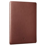 Leather Sleeve Cover Case For Macbook Pro 16 Inch - Cognac Brown