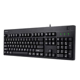 Taa Compliant Fingerprint Keyboard With Aes 256 Encryption Usb Wired Full Size 104 Key Layout Windows Hello Compatible Made In Taiwan For Government Business Education Akb-630Fb-Taa