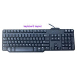 Silicone Keyboard Skin Cover Compatible For Dell Rh659 L100 Sk-8115 Sk-8135 Sk