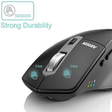 Multi-Device Wireless Bluetooth Mouse With Nano Usb-A, Usb-C Receiver Ergonomi