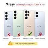 For Samsung Galaxy S25 Ultra Wallet Case With Card Holder, Detachable Magnetic Phone Case For S25 Ultra,Pu Leather All-Round Protective Phone Case Wallet With Wrist Strap,Blue