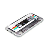 Fateam Case For Galaxy S10E Shockproof Scratchproof With Tpu Soft Bumper Retro Cassette Tape Case Compatible With Samsung Galaxy S10E