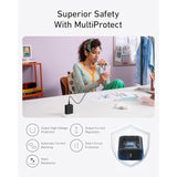 Anker 25W USB-C Super Fast Charger, Anker Charger (Non-Foldable) with USBC Cable, Supports PPS Fast Charging for Samsung Galaxy S23 Ultra/S23+/S23/S22/S21/S20/Note 20, & More 2Pack 5ft Cable Included