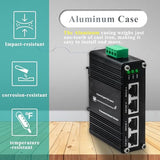 Industrial 2-Port Gigabit Poe+ Injector, 12~48Vdc Input, 60W Poe Power Output, Din-Rail & Wall Mount, -40°F To 176°F Operating Temperature, For Ip Cameras & Wireless Access Points