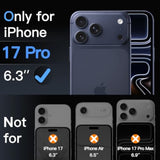 JETech Matte Screen Protector for iPhone 17 Pro 6.3-Inch, Anti-Glare 9H Tempered Glass Film, Anti-Fingerprint, Smooth Touch, Easy Installation, Case-Friendly, 2-Pack