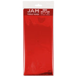 Tissue Paper - Red Mylar - 3 Sheets/Pack