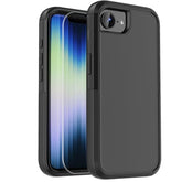 For 16E Case With Screen Protector Heavy Duty 3 In 1 Shockproof Protective Phone Case For Se4 6.1 Inch (Black)