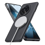 Magnetic For Oneplus 13 Case 6.82'', Compatible With Magsafe, Military Grade Drop Tested, Shockproof Slim Fit One Plus 13Case, Frosted Shield Pro For Oneplus 13 Case Magsafe, Black