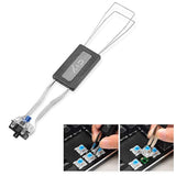 Granvela Pack 2 Keycap and Switch Puller Stainless Steel Switch Remover for Me