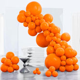 Orange Balloon Arch Kit 123PCS Different Sizes for Fall Thanksgiving Baby Shower Party
