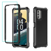 Nokia C300 G100 Full Body Case with Screen Protector Frosted Shockproof Cover